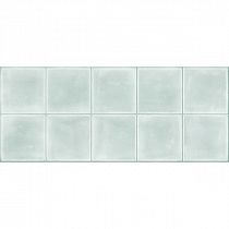 Плитка настенная Sweety turquoise square бирюзовый 05 25х60