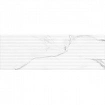 Плитка настенная Марбл глянец бел низ 02 / Marble glossy white wall 02 30х90