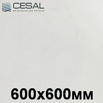 Кассетный потолок 600х600 белый матовый Cesal