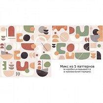 Плитка настенная Wabi-Sabi multi многоцветный 01 30х90