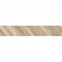 Керамогранит Wood Chevron бежевый лев 15х90
