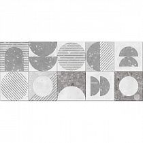 Плитка настенная Лейн сер низ 03 / Lane grey wall 03 25х60